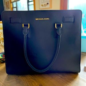 Michael Kors oversized leather handbag